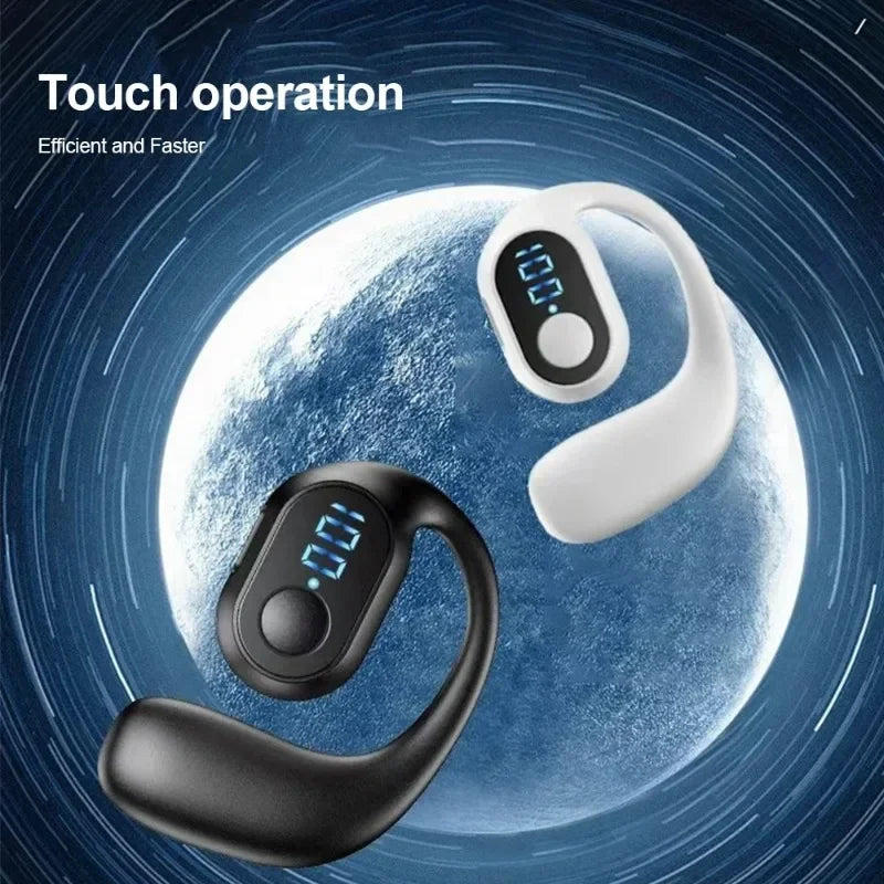 bon sens Bluetooth 5.3 Headphone TWS Wireless Ear Hook Earphone HiFi Stereo Noise Reduction Headset Waterproof Earbud for Huawi Xiami